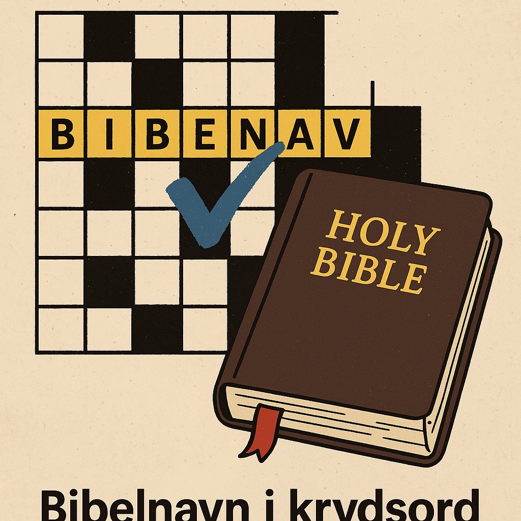 bibelnavn krydsord