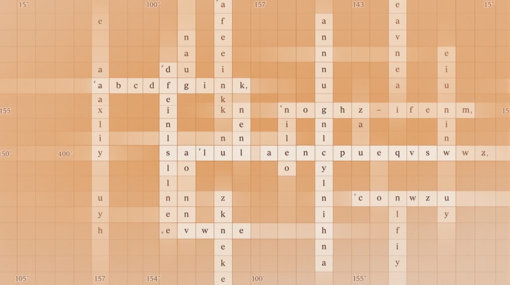 sværdliljen i krydsord