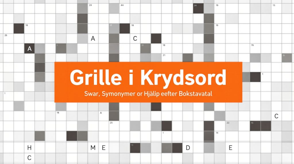 grille i krydsord