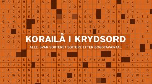 koralø i krydsord