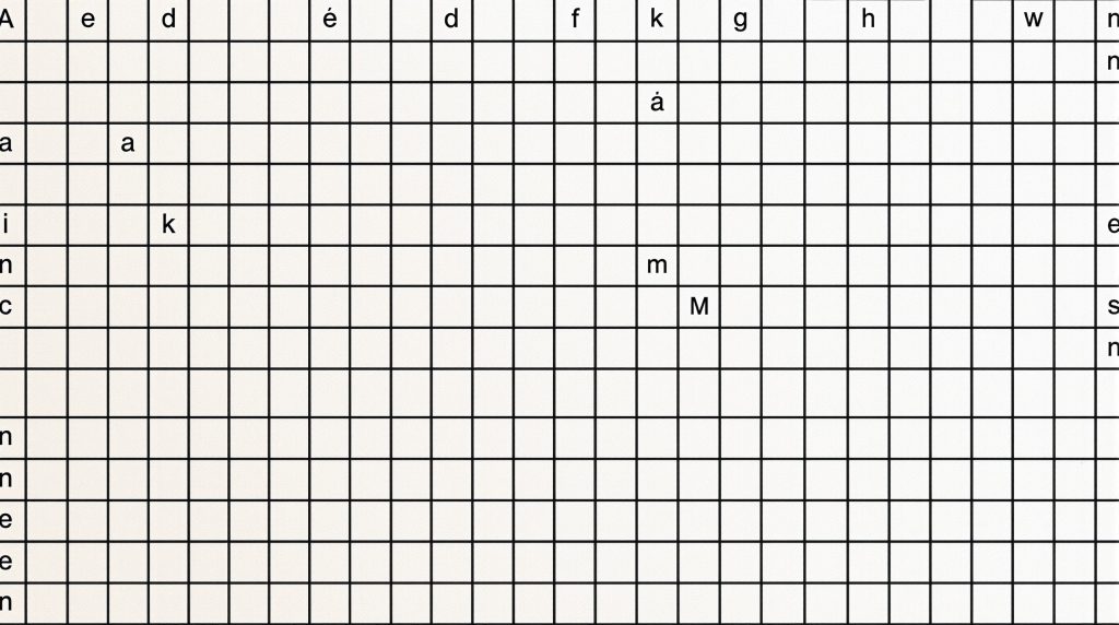 sømærker i krydsord