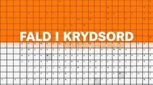fald i krydsord