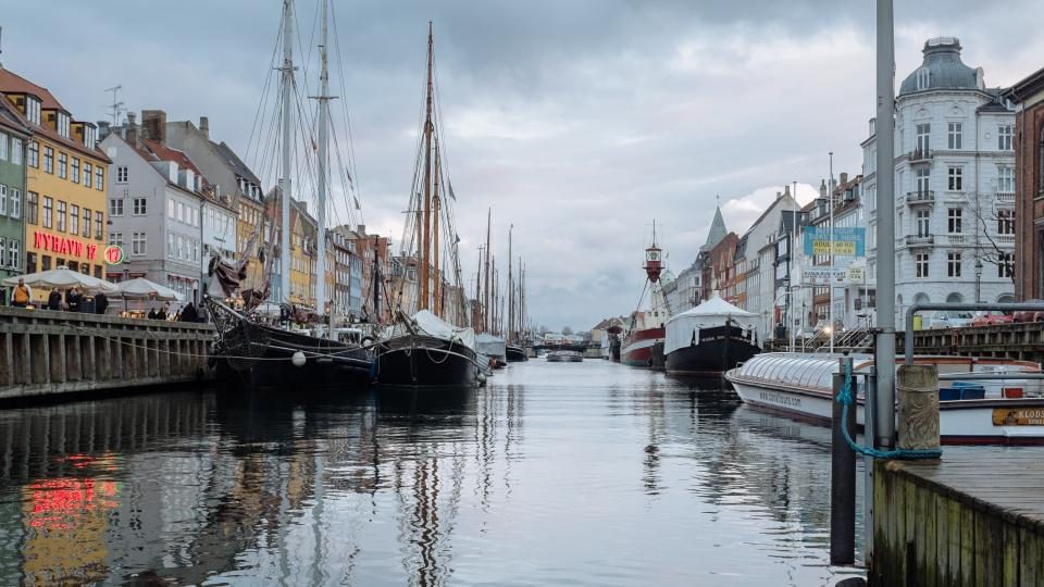 Rolig gade på Østerbro i København